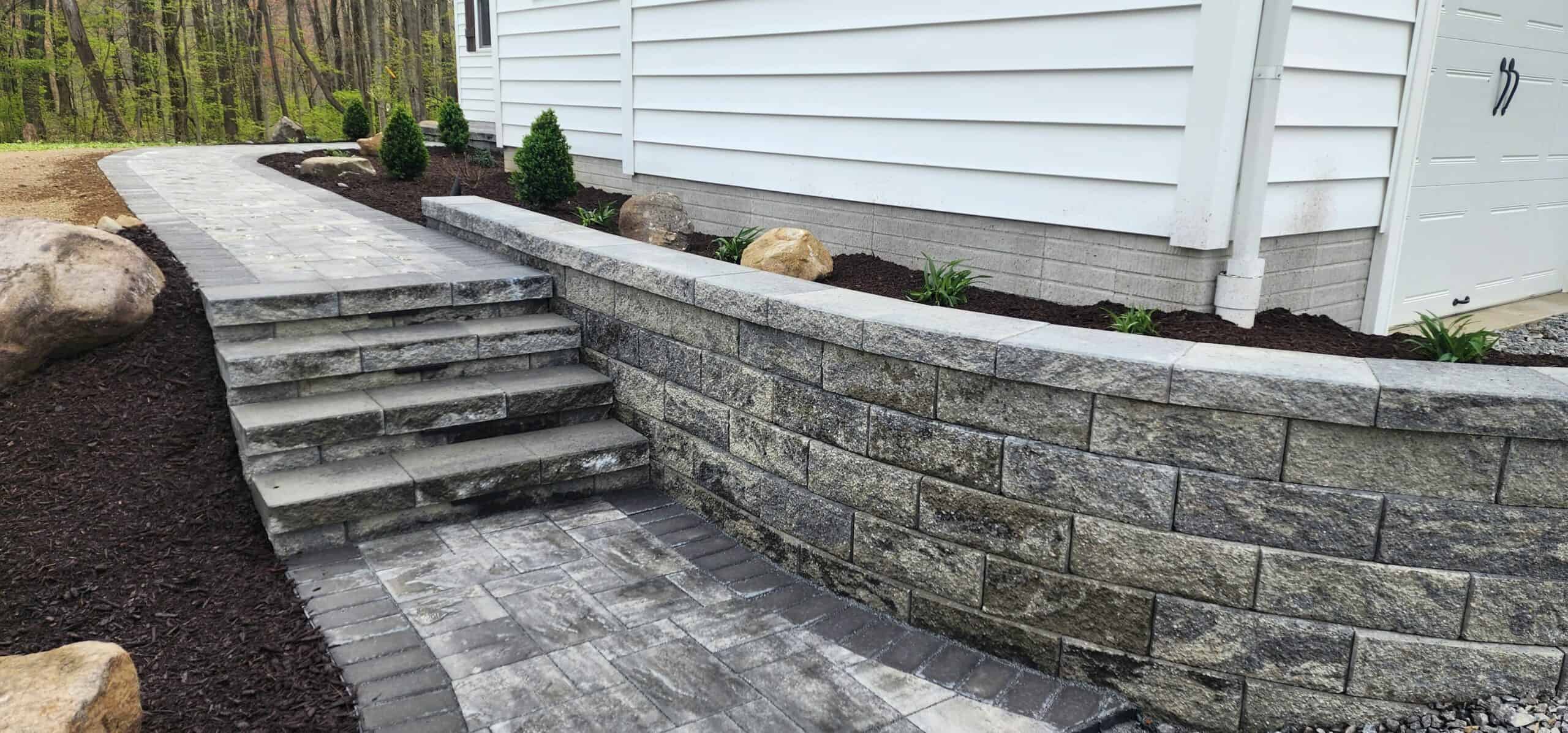 Prepare for Pennsylvania’s frigid winter with durable hardscaping and safe outdoor steps
